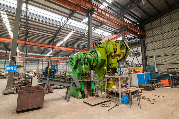 泉州网架配件-锥头加工车间